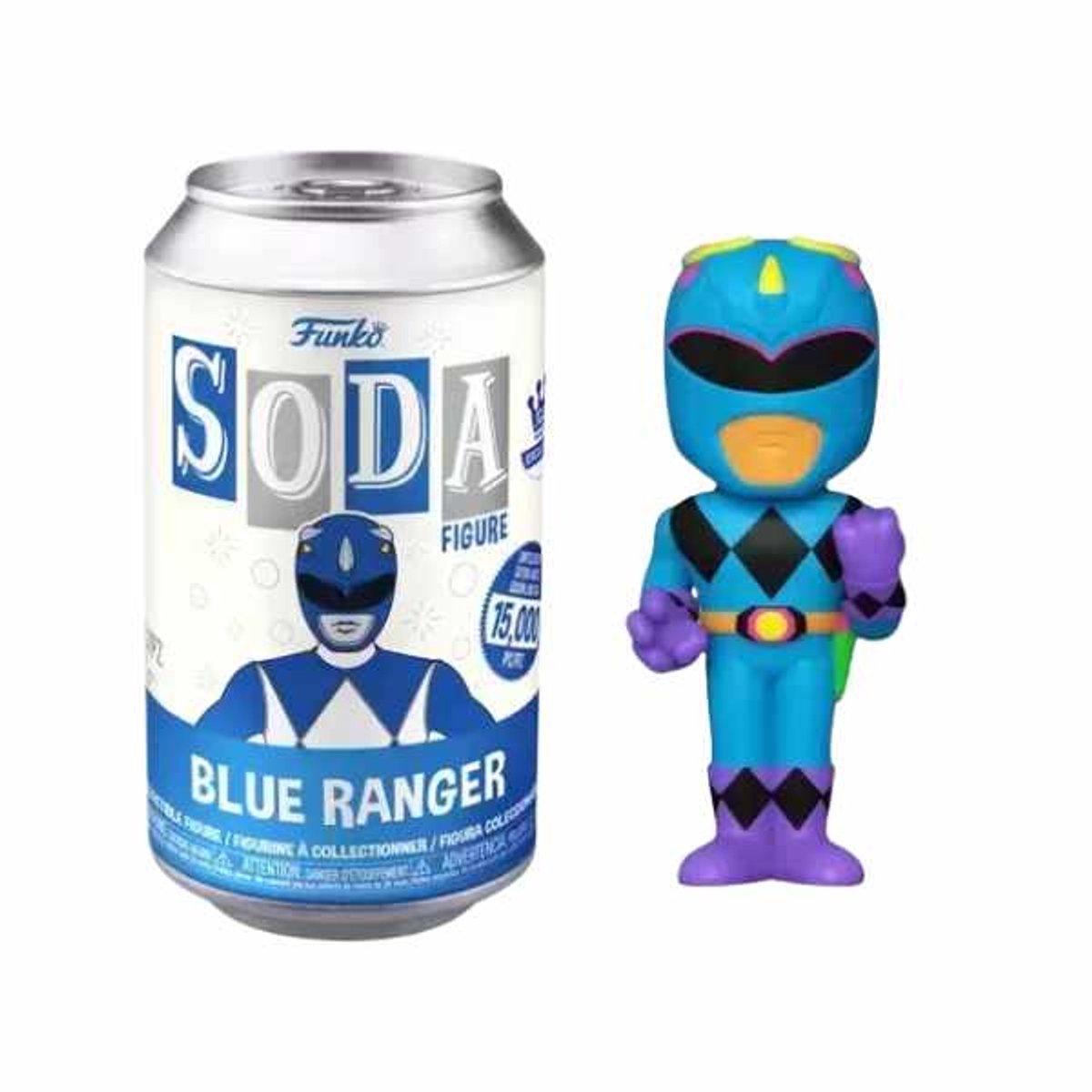   SODA - Television: Power Rangers - Blue Ranger [Unsealed]   Exclusive